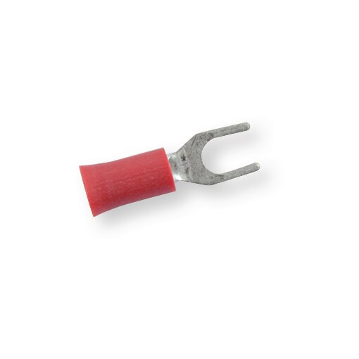 Cosse à fourche pré-isolée 3106 rouge, Ø 4, 0,5-1 mm²